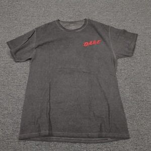 D.A.R.E. Shirt Mens Medium Gray Nature Is My Drug Of Choice Graphic Tee Tagless